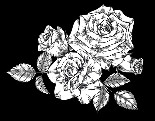 Цветочная композиция 003 (розы) 