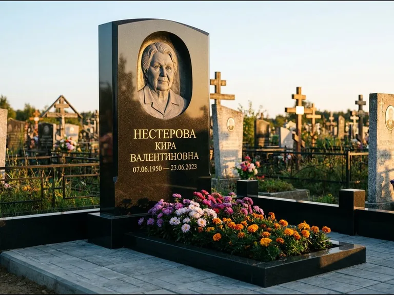 Памятник с барельефом — выполненная работа 12 в Ярославле