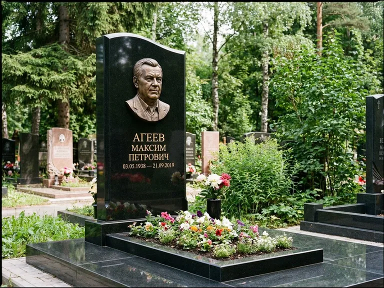 Памятник с барельефом — выполненная работа 13 в Ярославле