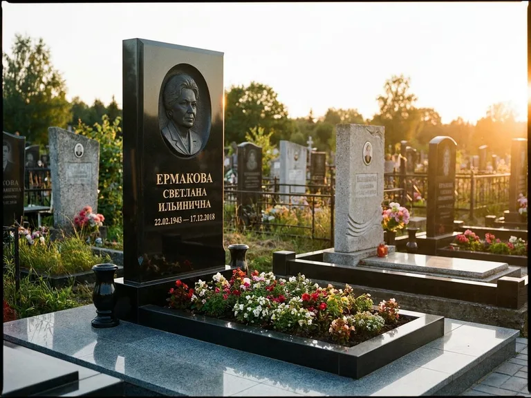 Памятник с барельефом — выполненная работа 18 в Ярославле