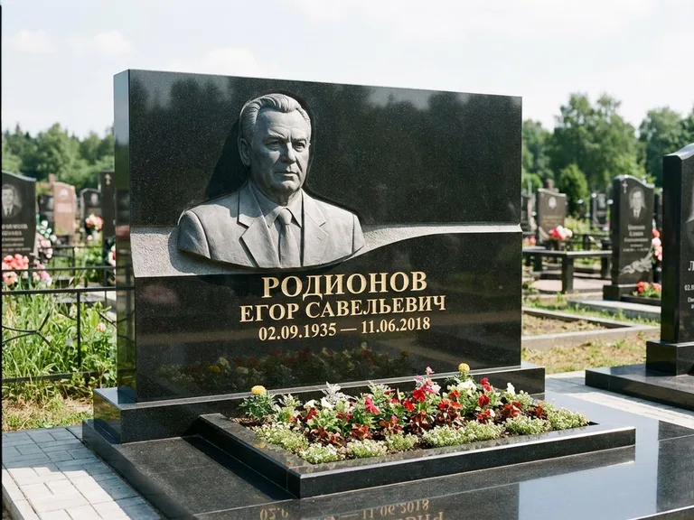 Памятник с барельефом — выполненная работа 27 в Ярославле