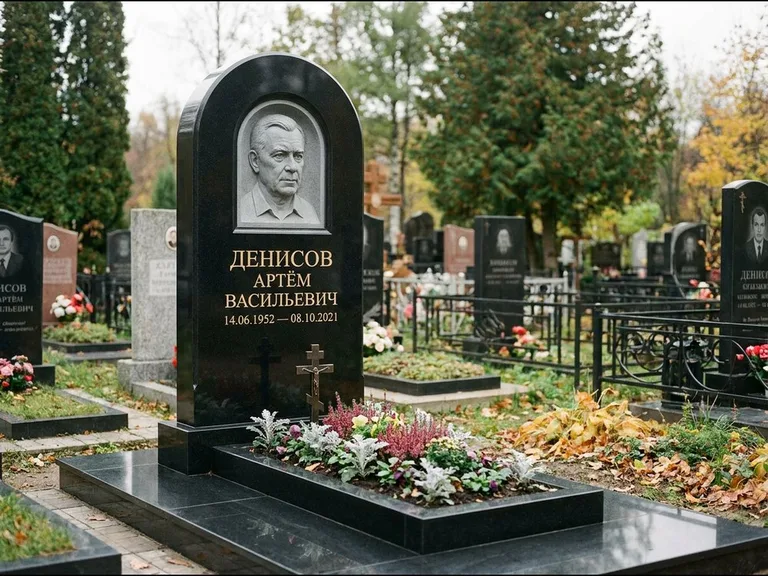 Памятник с барельефом — выполненная работа 5 в Ярославле