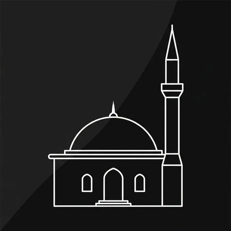 Эскиз: Одноминаретная — скромный силуэт сельской мечети в Ярославле