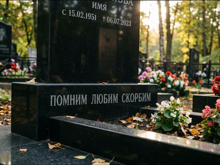 Эпитафия — гравировка с выездом на кладбище в Ярославле