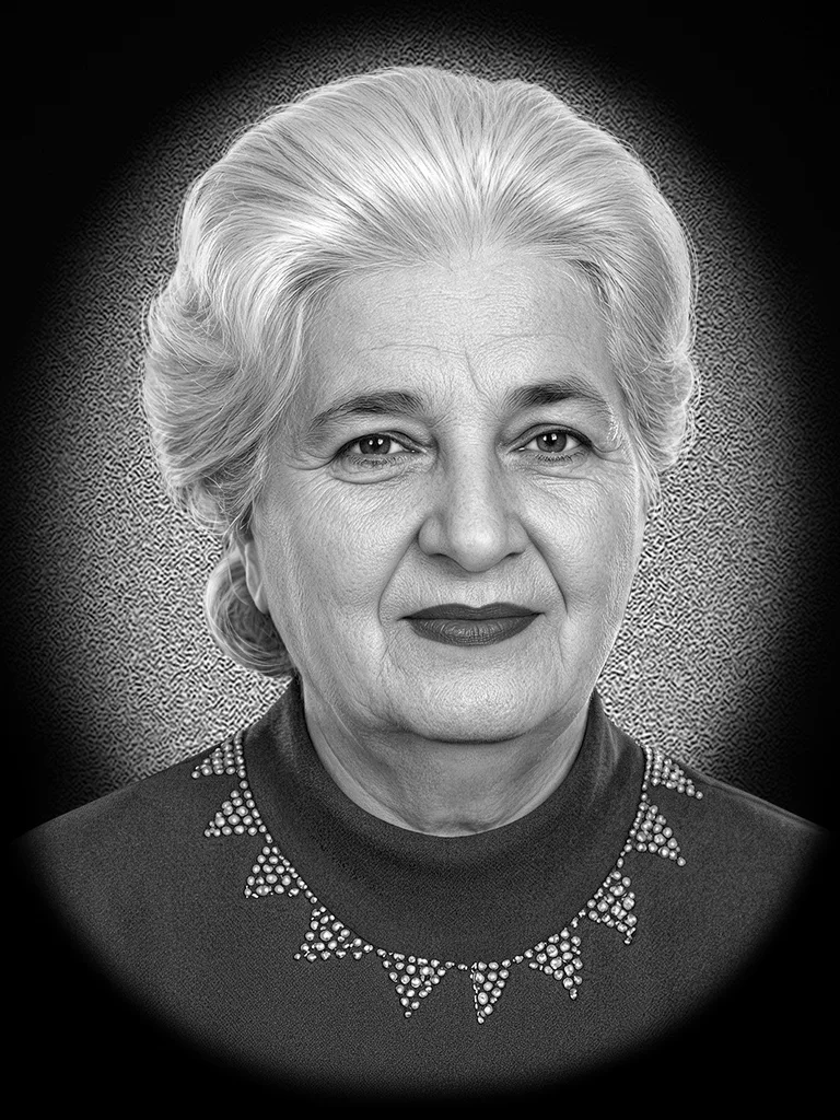Пример ретуши