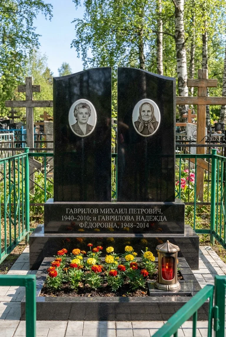 Аллея на Чурилковском кладбище в Ярославле