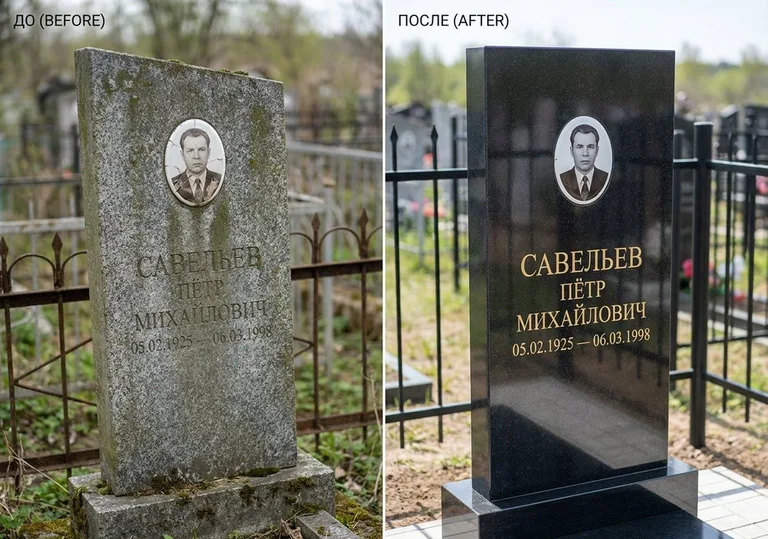 Комплексная реставрация старого памятника: до и после в Ярославле