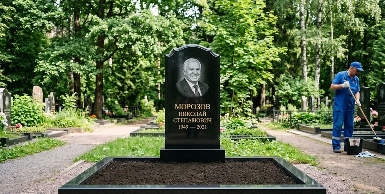 Уборка могил на кладбище в Ярославле — наведение порядка, мойка памятника, благоустройство участка