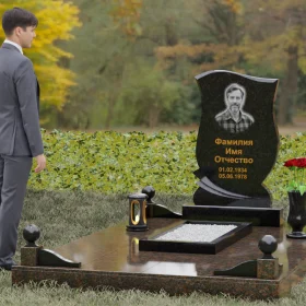 Гранитный памятник для одного - П106