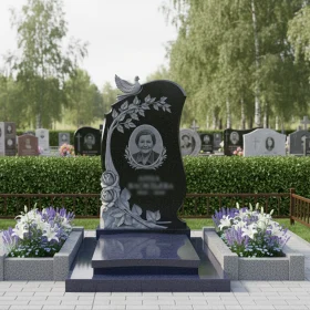 Элитный гранитный памятник ПН006 -