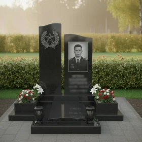 Светский гранитный памятник для мемориального комплекса - ПН305