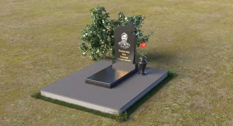 Памятник-купол с плавным сводом