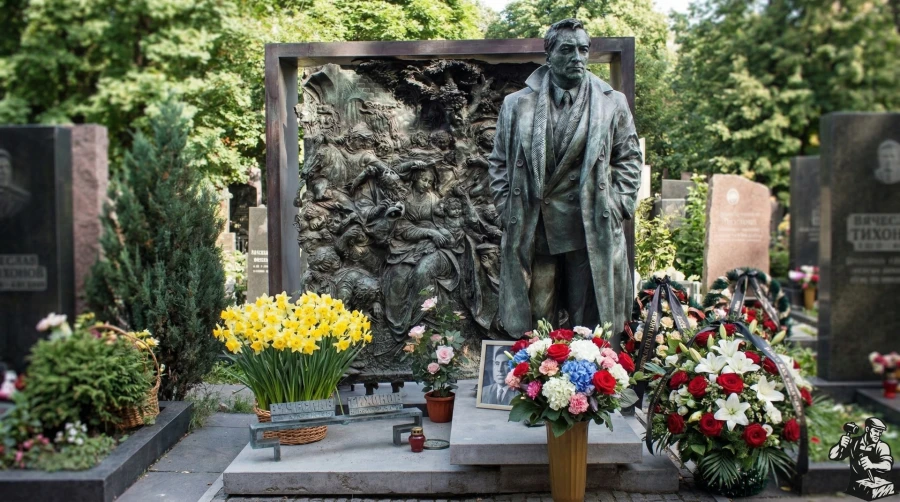 pamyatnik-vyacheslavu-tikhonovu-na-novodevichem