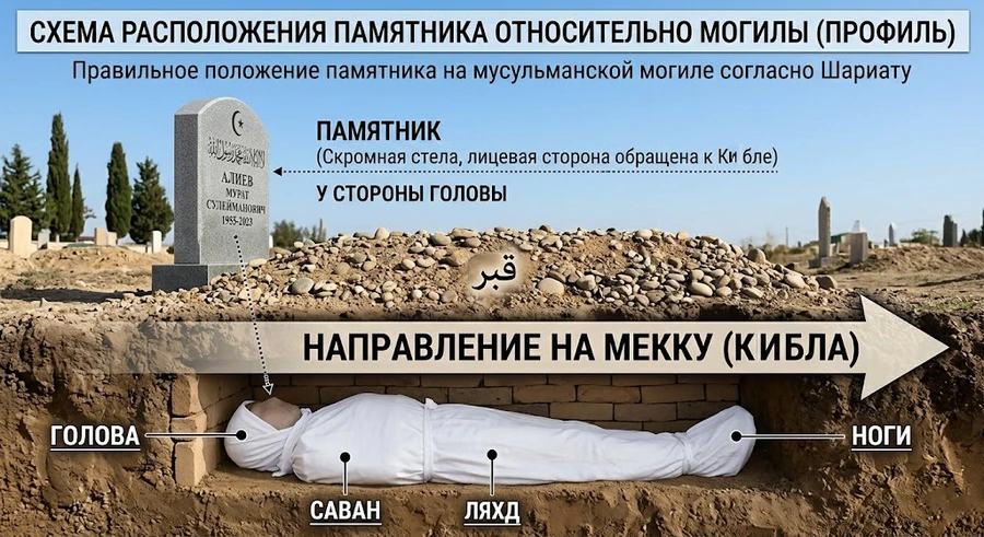 pravilnaya-ustanovka-nadgrobiya-islam