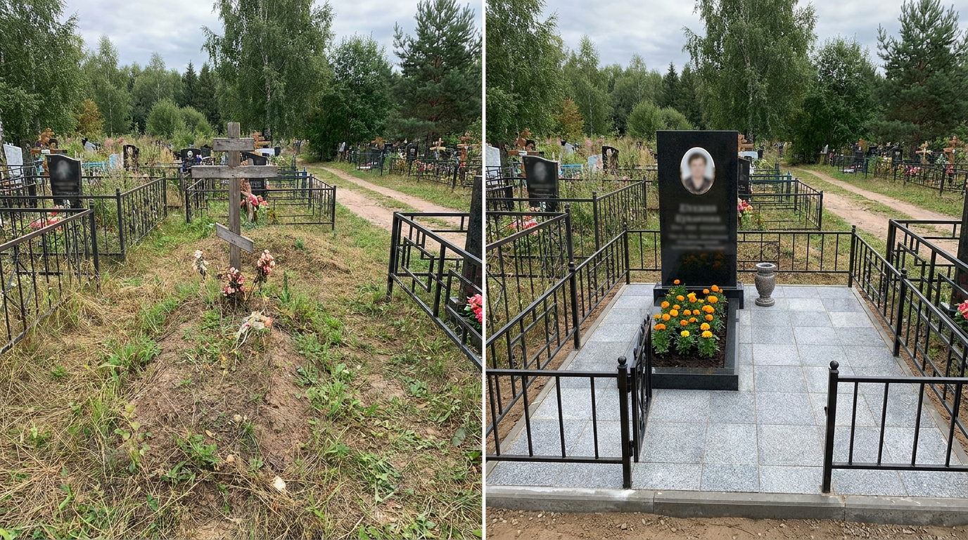 Памятник под ключ в Ярославле — пример 1