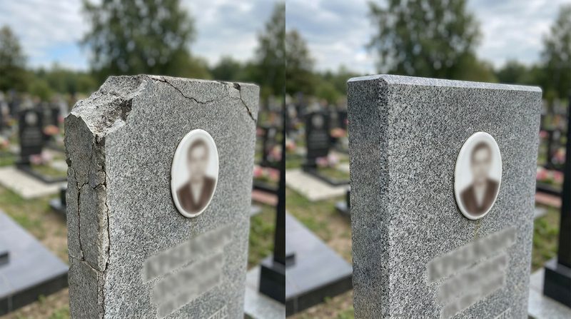 Реставрация памятника в Ярославле — пример 3
