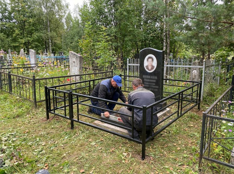 Установка ограды в Ярославле — пример 3